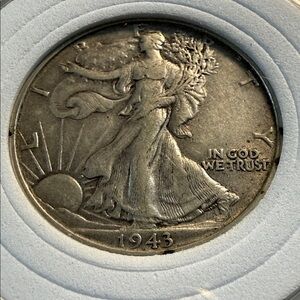 1943 Walking Liberty Half Dollar - 90% silver